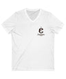 Unisex Jersey Short Sleeve V-Neck Tee