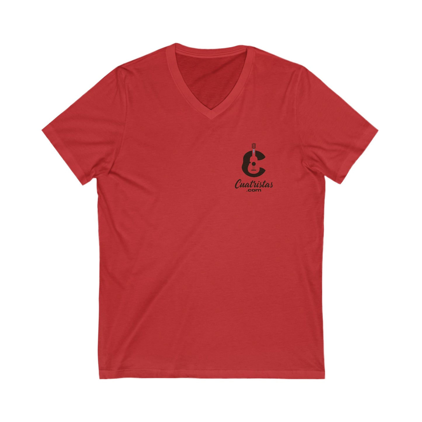 Unisex Jersey Short Sleeve V-Neck Tee