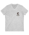 Unisex Jersey Short Sleeve V-Neck Tee