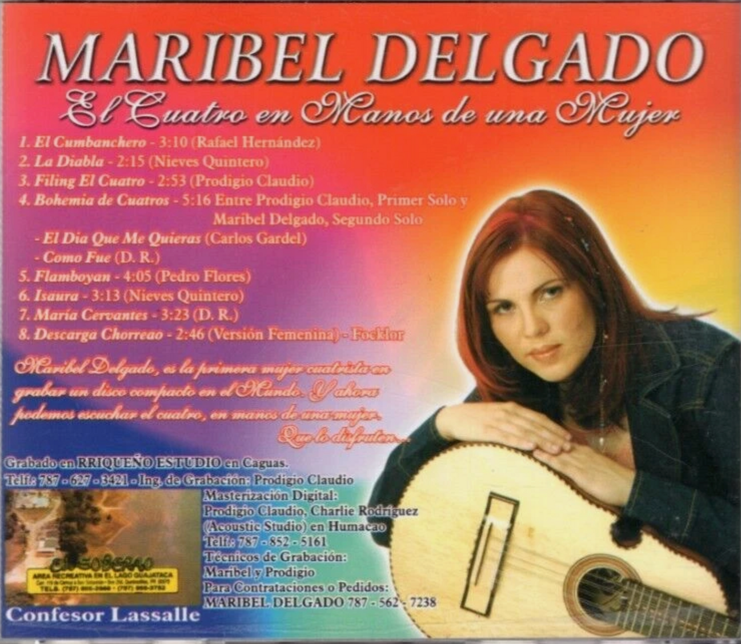 CD Maribel Delgado "El Cuatro en Manos de una Mujer"